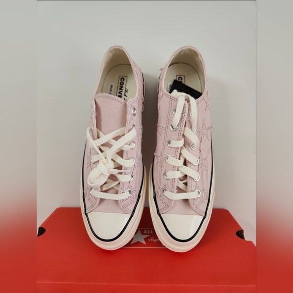 Free People Converse Chuck 70 Celestial Star Shy Flamingo Pink 9.5W / 7.5M - Picture 9 of 11